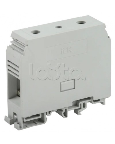 Зажим наборный ЗЗНИ-95 серый IEK (YZN10-095-K03) в Прокопьевске Клеммные колодки Pintop.ru