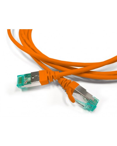 Hyperline PC-LPT-SFTP-RJ45-RJ45-C6A-1M-LSZH-OR Патч-корд S/FTP в Прокопьевске Патчкорды (медные) Pintop.ru