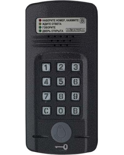 Антивандальный блок вызова Метаком МК2008.2-MFE Версия 2 в Прокопьевске Блоки вызова многоабонентные Pintop.ru