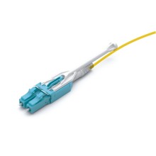 Патч-корд оптический дуплексный, LC-LC, для панелей высокой плотности, OM3, LSZH, 5 м, акваLANMASTER LAN-2LC-2LC/OM3H-5.0
