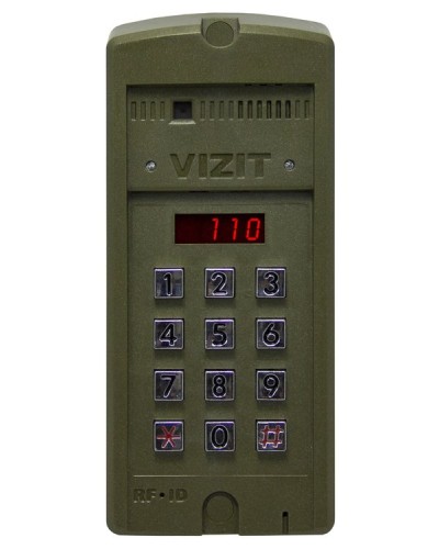 Блок вызова Vizit БВД-SM110RCP в Прокопьевске Блоки вызова многоабонентные Pintop.ru