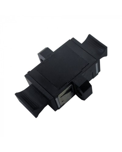 Адаптер оптический MPO тип B (Key-up/Key-up), с фланцами, черный LANMASTER (LAN-MPO-BM-MM) в Прокопьевске Проходные адаптеры и розетки оптические Pintop.ru