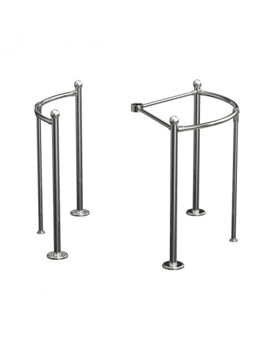 Ограждение Ростов-Дон Ол-р (Хром) ЛЮКС (0091) в Прокопьевске Ограждения Pintop.ru