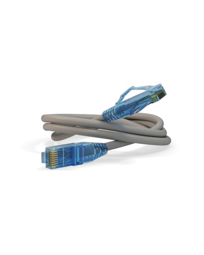 Патч-корд Hyperline PC-LPM-UTP-RJ45-RJ45-C6-1.5M-LSZH-GY в Прокопьевске Патчкорды (медные) Pintop.ru