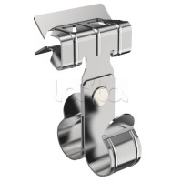 Зажим балочный 8-14мм под трубу 25мм двойной HDZ IEK (CME40-BZTD-025-HDZ)