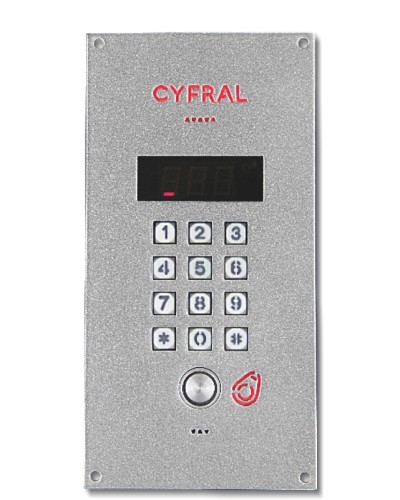 Блок вызова Цифрал CCD-20.1/TC ЦФРЛ.468369. в Прокопьевске Блоки вызова многоабонентные Pintop.ru