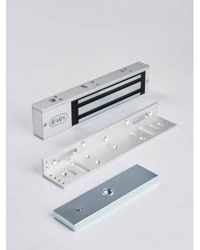 R-Lock RL-EML280-L0S - Электромагнитный замкок, 280кг, DC12/24B, цвет серебристый сатинированный алюминий RAL 7047 в Прокопьевске Электромагнитные замки Pintop.ru