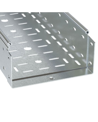 Лоток перфорированный 300х100 L3000 толщ.1,0 мм DKC 3534410 в Прокопьевске Кабельные лотки Pintop.ru