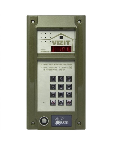 Блок вызова домофона Vizit БВД-N101RTCP в Прокопьевске Блоки вызова многоабонентные Pintop.ru