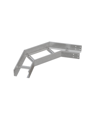 Угол лестничный горизонтальный 90 гр. 100х200х1,5 мм INOX304 N КМ-Профиль (LGL90-100-200-1.5 INOX304 N) в Прокопьевске Аксессуары для лотков Pintop.ru