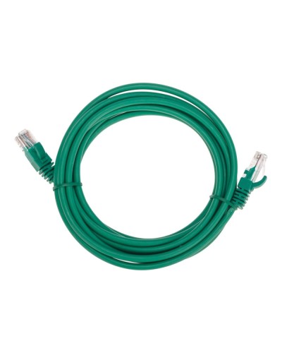 Патч-корд U/UTP, CAT 5e, RJ45-RJ45, 26AWG, LSZH, зеленый, 3м REXANT 02-0106-3 в Прокопьевске Патчкорды (медные) Pintop.ru