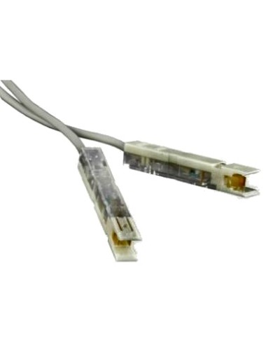 Патч-корд 110 тип - 110 тип, 1 пара, 2 м, серый LANMASTER LAN-P1-P1-2m в Прокопьевске Патч-корды и пигтейлы Pintop.ru