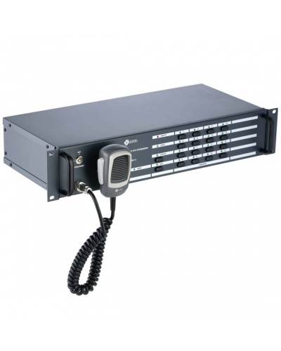 Селектор зон оповещения на 16 зон МЕТА 19580-16 в Прокопьевске Система оповещения и трансляции Мета Pintop.ru