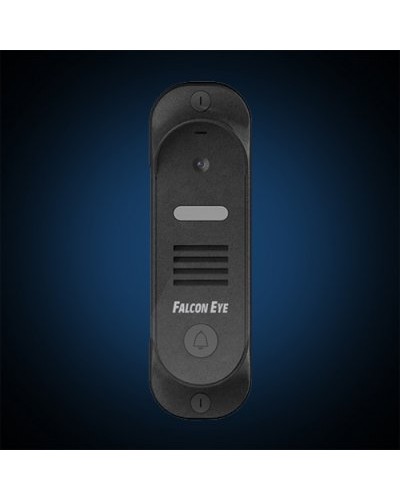 Вызывная панель видеодомофона Falcon Eye FE-Push HD (графит) в Прокопьевске Вызывные видеопанели малоабонентные Pintop.ru