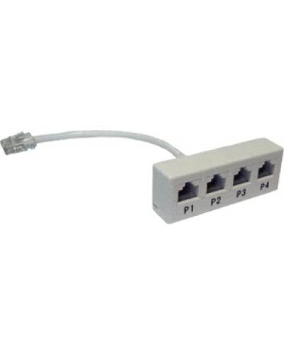 Y-адаптер 4 параллельных порта TWT TWT-Y-1P4 в Прокопьевске Проходные адаптеры Pintop.ru