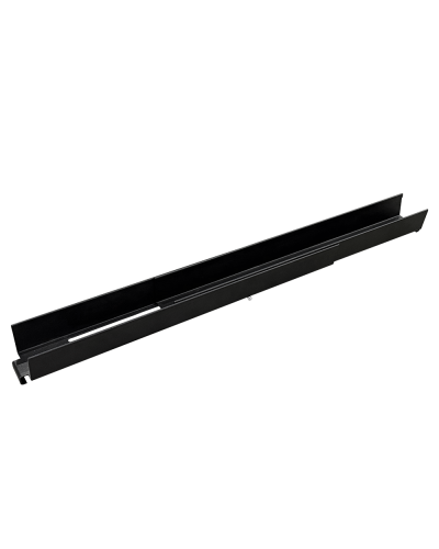 Горизонтальный лоток для установки между профилями шкафа LAN-DC шириной 800 мм, раздвижной, 457-762 мм, черный LANMASTER LAN-DC-CB-HTR-8 в Прокопьевске Аксессуары для стоек и шкафов Pintop.ru