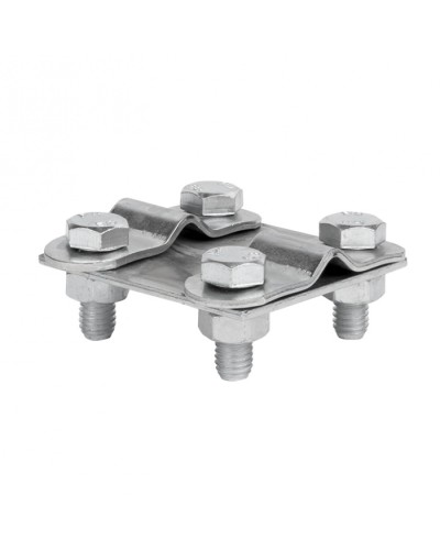 Зажим контрольный прут-прут (пластина 57x57мм) Ni EKF PROxima (lp-55611-ni) в Прокопьевске Электротехническое оборудование Pintop.ru