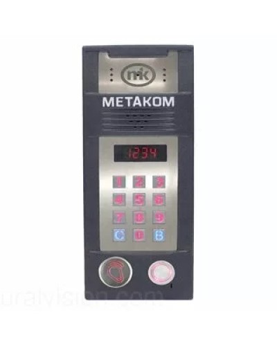 Многоабонентый антивандальный блок вызова со встроенной видеокамерой Метаком MК2018-RFMFV в Прокопьевске Блоки вызова многоабонентные Pintop.ru