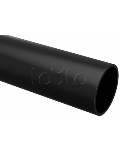 Труба гладкая ПВХ жесткая d25 мм (3 м) (111 м/уп) черная EKF-Plast (trg-25b-3m) в Прокопьевске Гладкая труба Pintop.ru