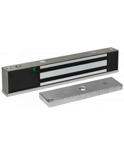 Smartec ST-EL323DLW-SS - Электромагнитный замок, уличное исполнение, СИД, датчик положения двери, IP68, нержавеющая сталь, усилие 320-340 кг. в Прокопьевске Электромагнитные замки Pintop.ru