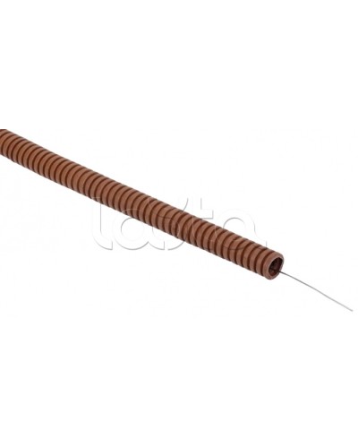 ELASTA Труба гофр. ПВХ d=16мм с зондом дуб (25м) IEK (ET-TG21-121-016-025-K24) в Прокопьевске Труба гофрированная Pintop.ru