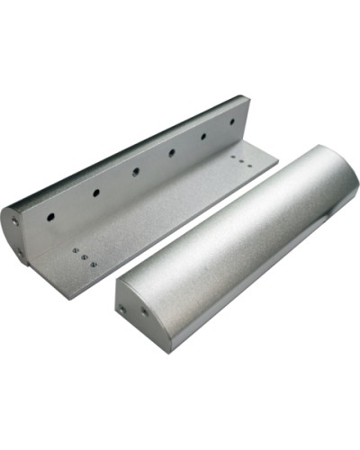 AccordTec LM-Z-KD-295A/350A- Кронштейн Z типа выполнен из алюминия и предназначен для крепления якоря электромагнитных замков на двери, открывающиеся внутрь. в Прокопьевске Электромагнитные замки Pintop.ru