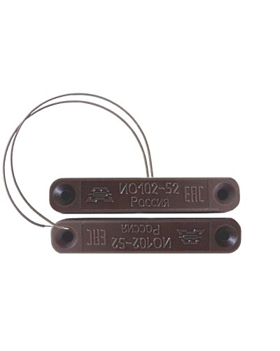Извещатель охранный точечный магнитоконтактный Магнито-контакт ИО 102-52 (корпус ABS пластик) (Коричневый) в Прокопьевске Извещатели охранные Pintop.ru