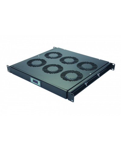 Панель вентиляционная с 6 вентиляторами, с контроллером Eurolan 60A-91-11-30BL в Прокопьевске Вентиляторные модули Pintop.ru