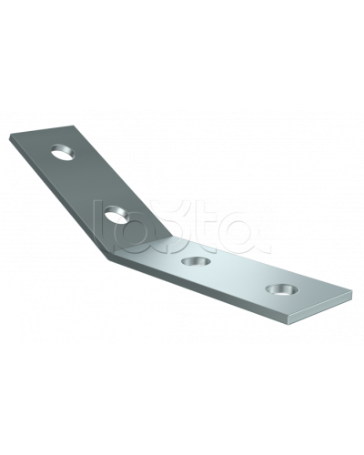 Уголок крепежный наклонный 30град для STRUT-профиля HDZ IEK (CLM50D-UNS-030-40-HDZ) в Прокопьевске Аксессуары для лотков Pintop.ru