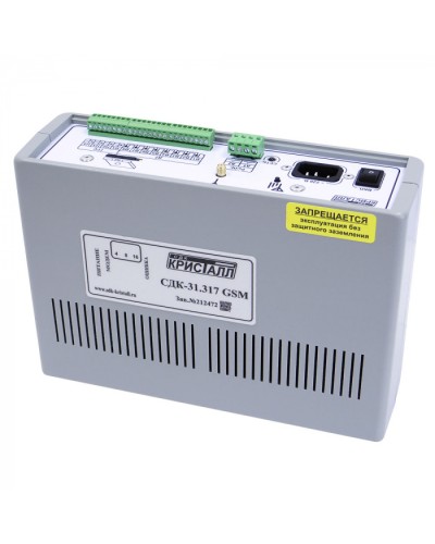 Блок контроля GSM Кристалл СДК-31.317GSM в Прокопьевске Приемно-контрольные приборы Pintop.ru