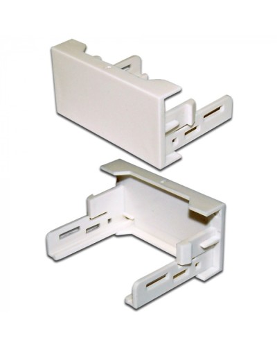 Вставка-заглушка Mosaic 22.5x45, белая LANMASTER (LAN-WA-LP-XX-WH) в Прокопьевске Патч-корды оптические Pintop.ru