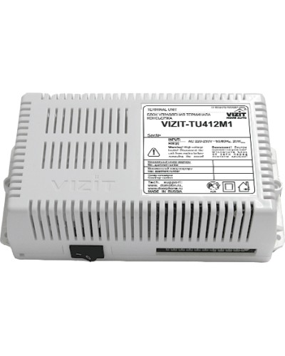 Блок управления терминала консьержа Vizit-TU412M1 в Прокопьевске Блоки управления многоабонентные Pintop.ru