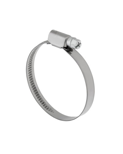 Хомут червячный 70-90/12-0,8мм, нержавеющая сталь W2, (25 шт/уп) REXANT 07-0770-12 в Прокопьевске Стяжки-хомуты Pintop.ru