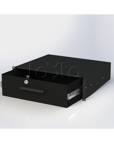 Ящик выдвижной с ключом RAL9005 DKC R5ITCPD2HEB в Прокопьевске Крепежные изделия Pintop.ru