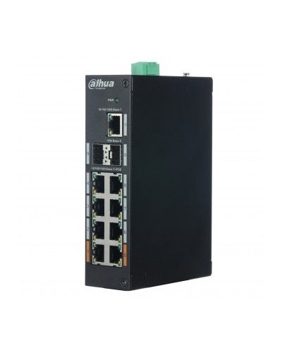 11-портовый неуправляемый коммутатор Dahua DH-PFS3211-8GT в Прокопьевске Коммутаторы Pintop.ru