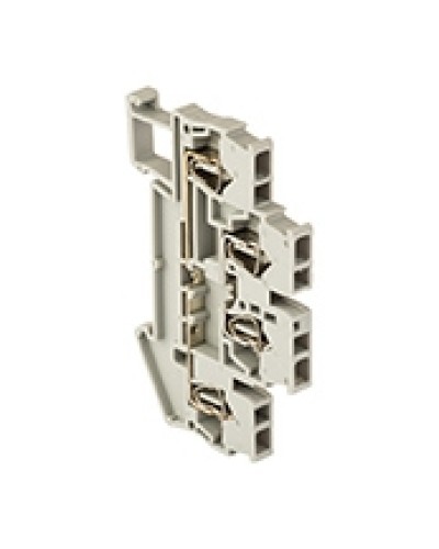 Колодка клеммная пружинная двойная JXB-ST-4 32А серая EKF PROxima (plc-jxb-st-4-4-2) в Прокопьевске Клеммные колодки Pintop.ru