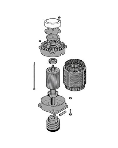 Электродвигатель C-BYT Came 119RIC042 в Прокопьевске Запчасти для шлагбаумов и автоматики Pintop.ru