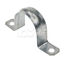 Скоба металлическая двухлапковая d31-32 мм (50 шт) EKF PROxima (sm-2-31-32)