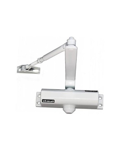 Доводчик дверной Falcon Eye FE-B2W (белый) в Прокопьевске Доводчики Pintop.ru