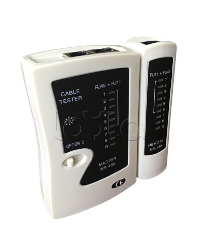 Тестер Кабеля RJ-45+RJ-11 (HT-C004) (TL-468) REXANT 12-1006 в Прокопьевске Тестеры для систем видеонаблюдения Pintop.ru