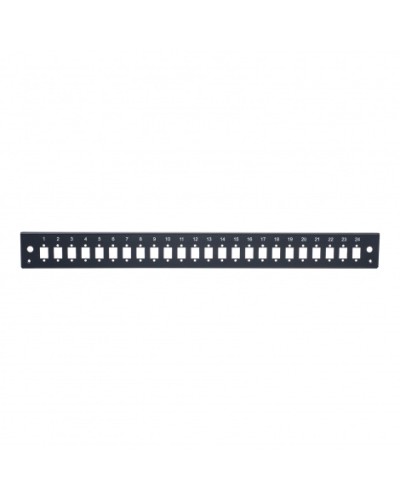 Панель лицевая для выдвижной оптич. полки, 24 SC Simplex/24 LC Duplex, черный Datarex DR-546045 в Прокопьевске Патч-панели Pintop.ru