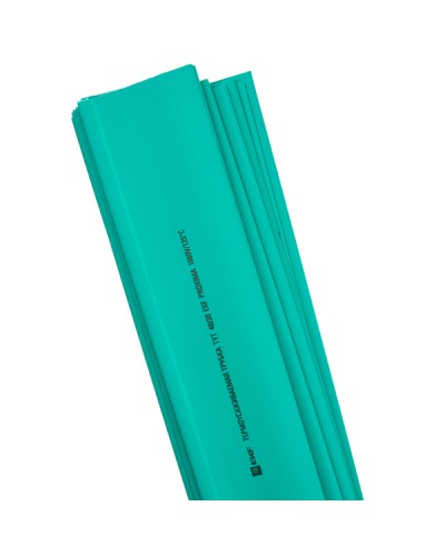 Термоусаживаемая трубка ТУТ нг 25/12,5 зеленая в отрезках по 1м EKF PROxima (tut-25-j-1m) в Прокопьевске Аксессуары для кабель-канала Pintop.ru