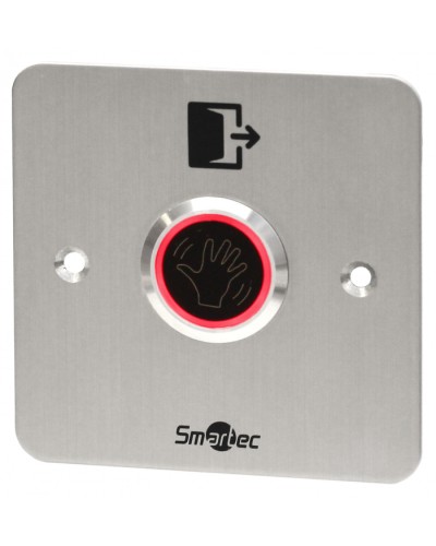 Кнопка выхода металлическая врезная Smartec ST-EX344LW в Прокопьевске Кнопки выхода Pintop.ru