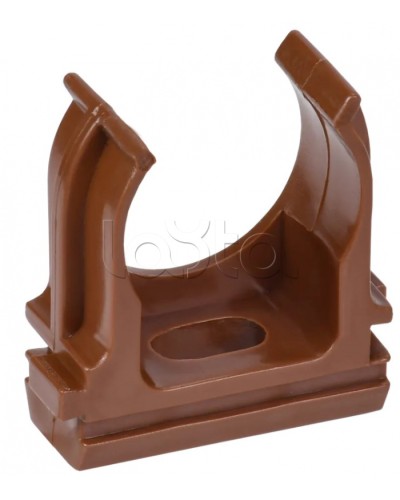 ELASTA Держатель с защелкой CF20 дуб IEK (ET-TA00D-CF-020-K24-010) в Прокопьевске Держатели, клипсы, скобы Pintop.ru