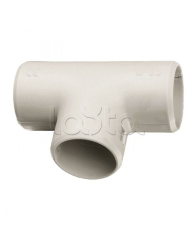 Тройник соединительный для трубы Plast (20мм.) EKF PROxima (tr-t-20) в Прокопьевске Повороты, муфты, тройники Pintop.ru
