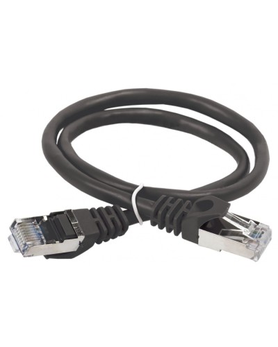 ITK Коммутационный шнур (патч-корд), кат.5Е FTP, 0,5м, черный (PC09-C5EF-05M) в Прокопьевске Патч-корды и пигтейлы Pintop.ru