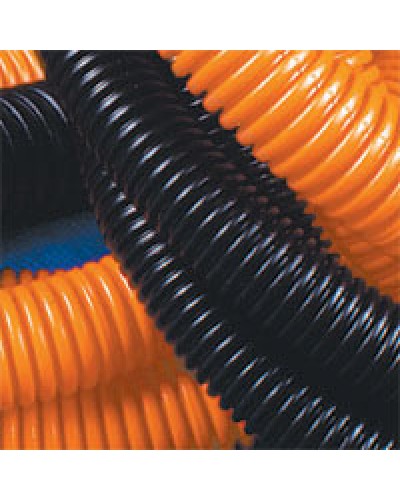 Труба гофрированная ПНД 20 мм с протяжкой тяжёлая DKC 71520 (100 м) в Прокопьевске Труба гофрированная Pintop.ru