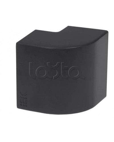 ELECOR Угол внешний КМН 60х40 черный (4шт/компл) IEK (EL-KK10D-N-060-040-K02) в Прокопьевске Аксессуары для кабель-канала Pintop.ru