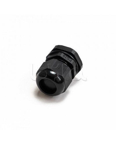 Кабельный ввод (сальник) PG 19 (IP68) d отверстия 12-16 мм черный (2 шт/уп) Промрукав (PR08.7071) в Прокопьевске Аксессуары для лотков Pintop.ru