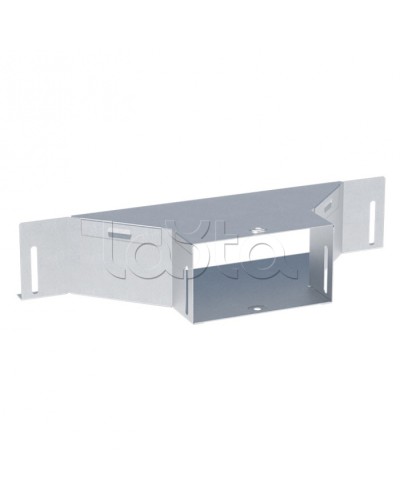 Ответвитель накладной Т-образный 80х100 мм INOX EKF (tn8010008-INOX) в Прокопьевске Аксессуары для лотков Pintop.ru